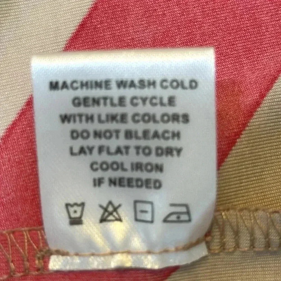 Tacera Chevron Print 3/4 Sleeve Dress - Picture 6 of 7